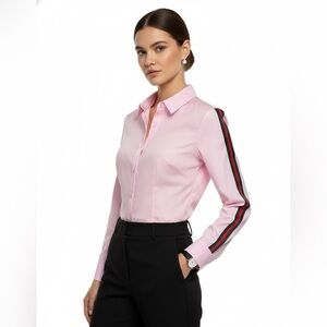 Romeo & Juliet Couture Pink Long Sleeve Shirt